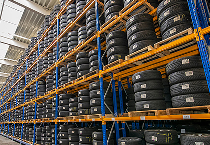 Huge Racks Of Tires Huge Racks Of Tires